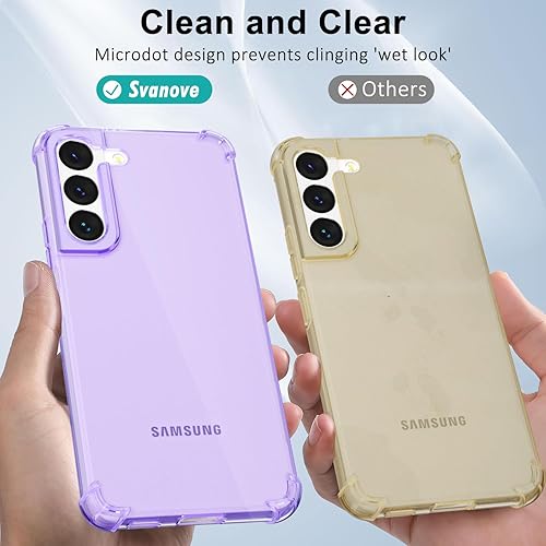 Miniatura 5 de Funda para Samsuang Galaxy S22 Plus transparente, transparente, funda protectora de silicona para mujer, diseño femenino lindo y simple, delgado,