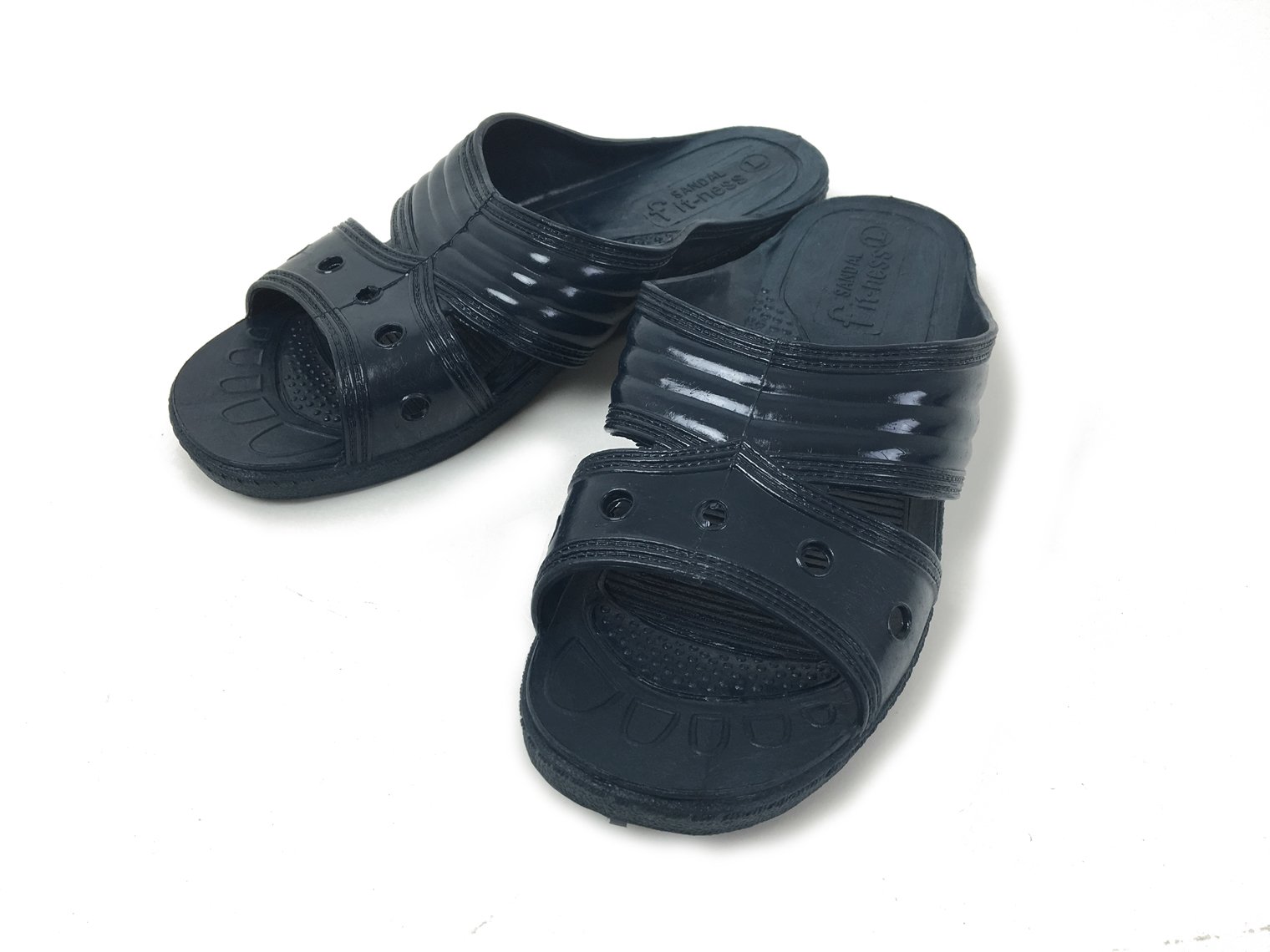 Amazon.co.jp: オーミケンシ 業務用 フィッティングサンダル L ダーク