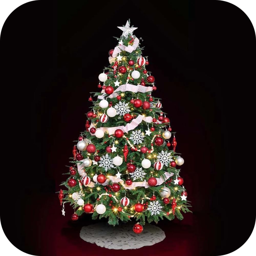 1. ミュージカル トレイン クリスマス ビレッジ LED ライト付き