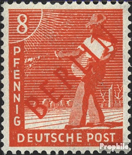 Timbre de collection Berlin West 1949 Prophila MNH neuf