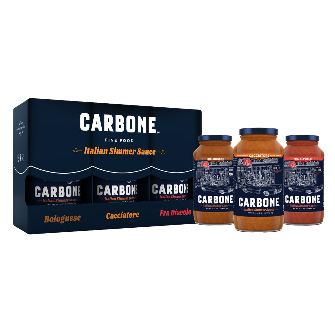 Amazon.com : Carbone Simmer Sauce VARIETY PACK of Bolognese, Fra