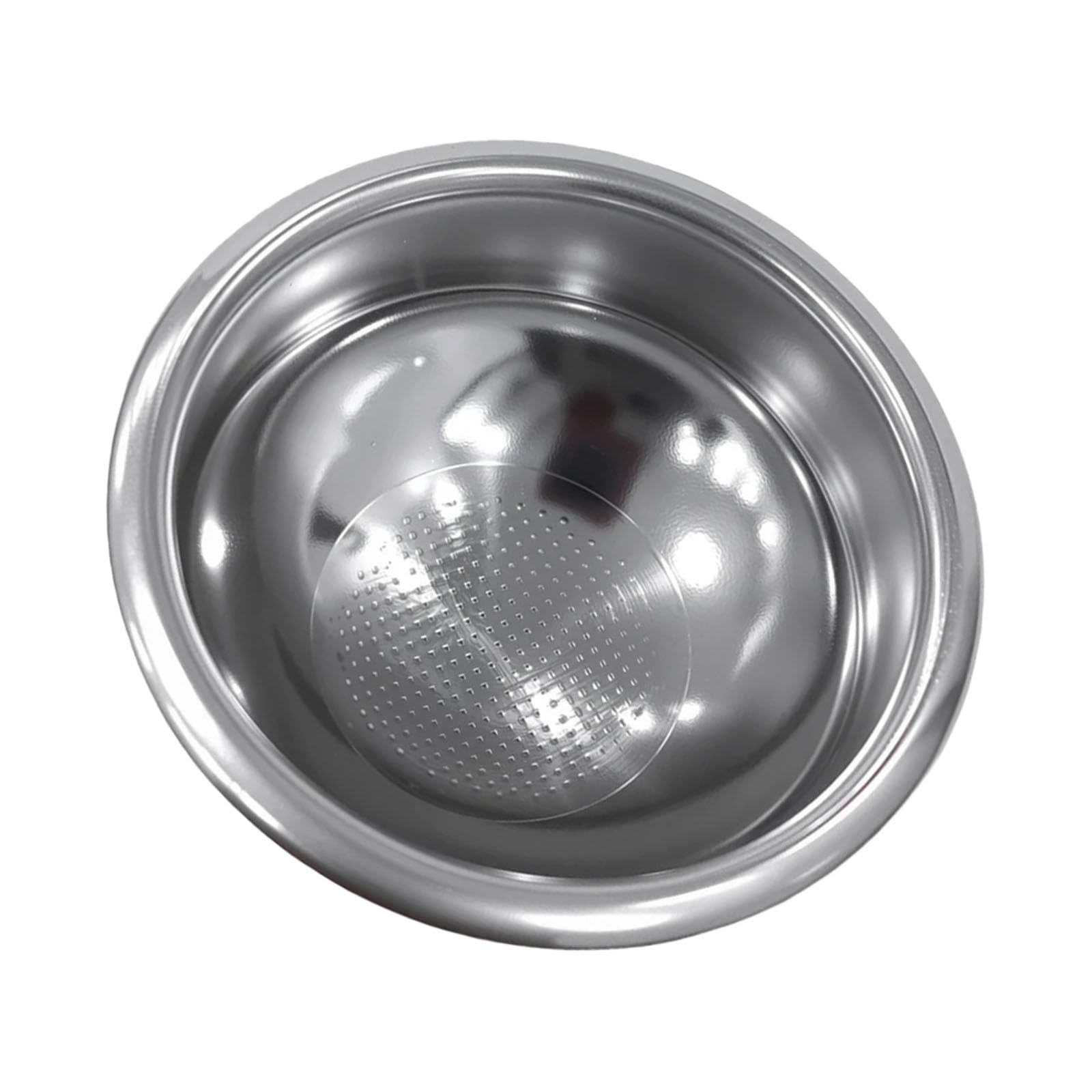 sodeber Practical Spherical Espresso Portafilter Basket 58mm Rustproof Stainless Steel Easy Cleaning Coffee Accessory Stainless Steel Coffee Brewing Accessory
