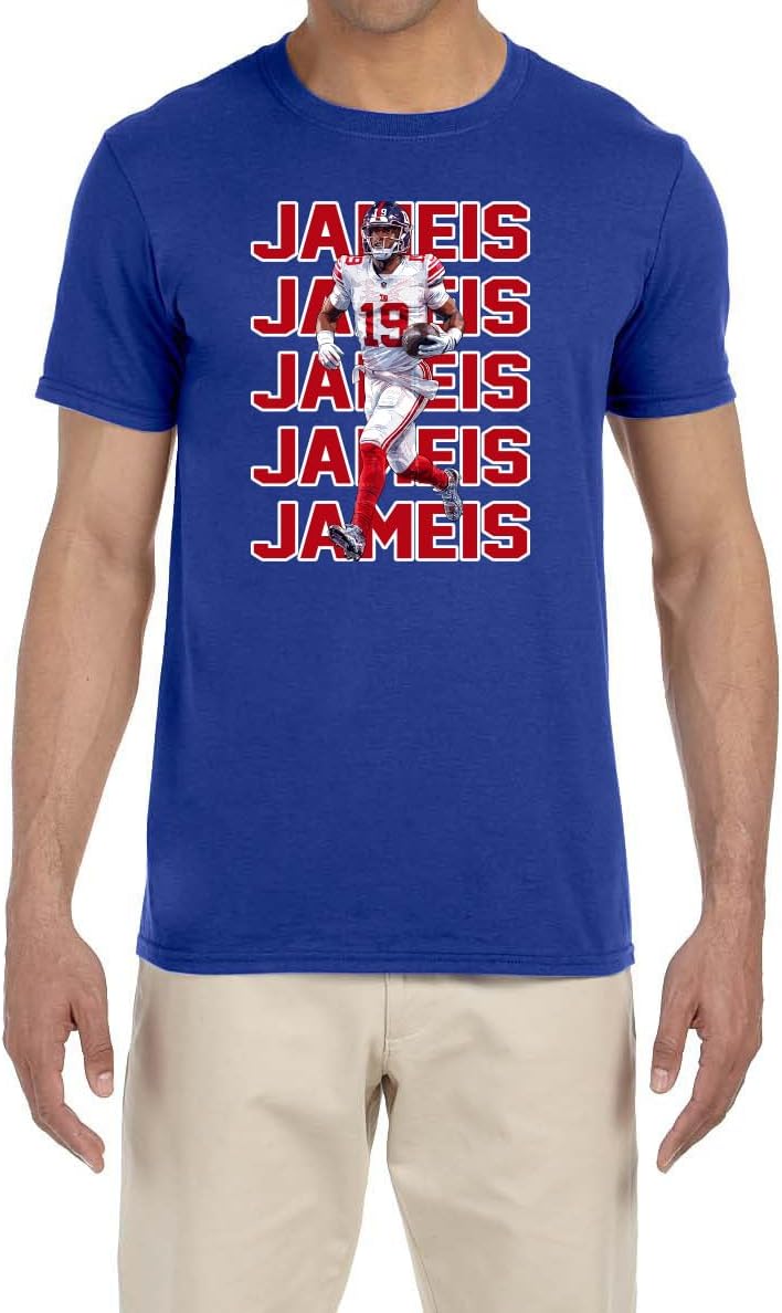 Blue New York Jameis Winston Text Pic T-Shirt