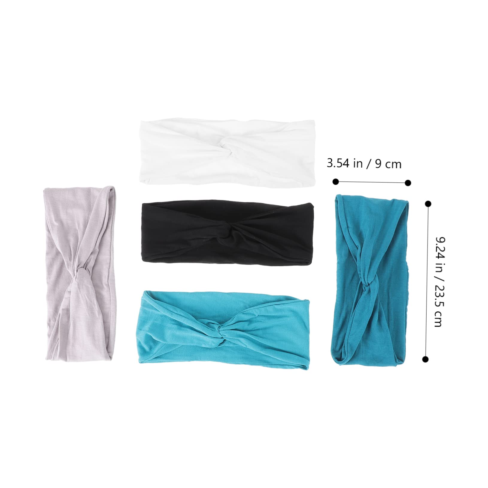 25 Pezzi Fasce Sportive Fasce antisudore Fasce Fasce Sportive Fascia for Bambini Fasce Fitness Fasce atletiche Fascia da Tennis Sciarpa Miss Yoga Poliestere spandex/3286