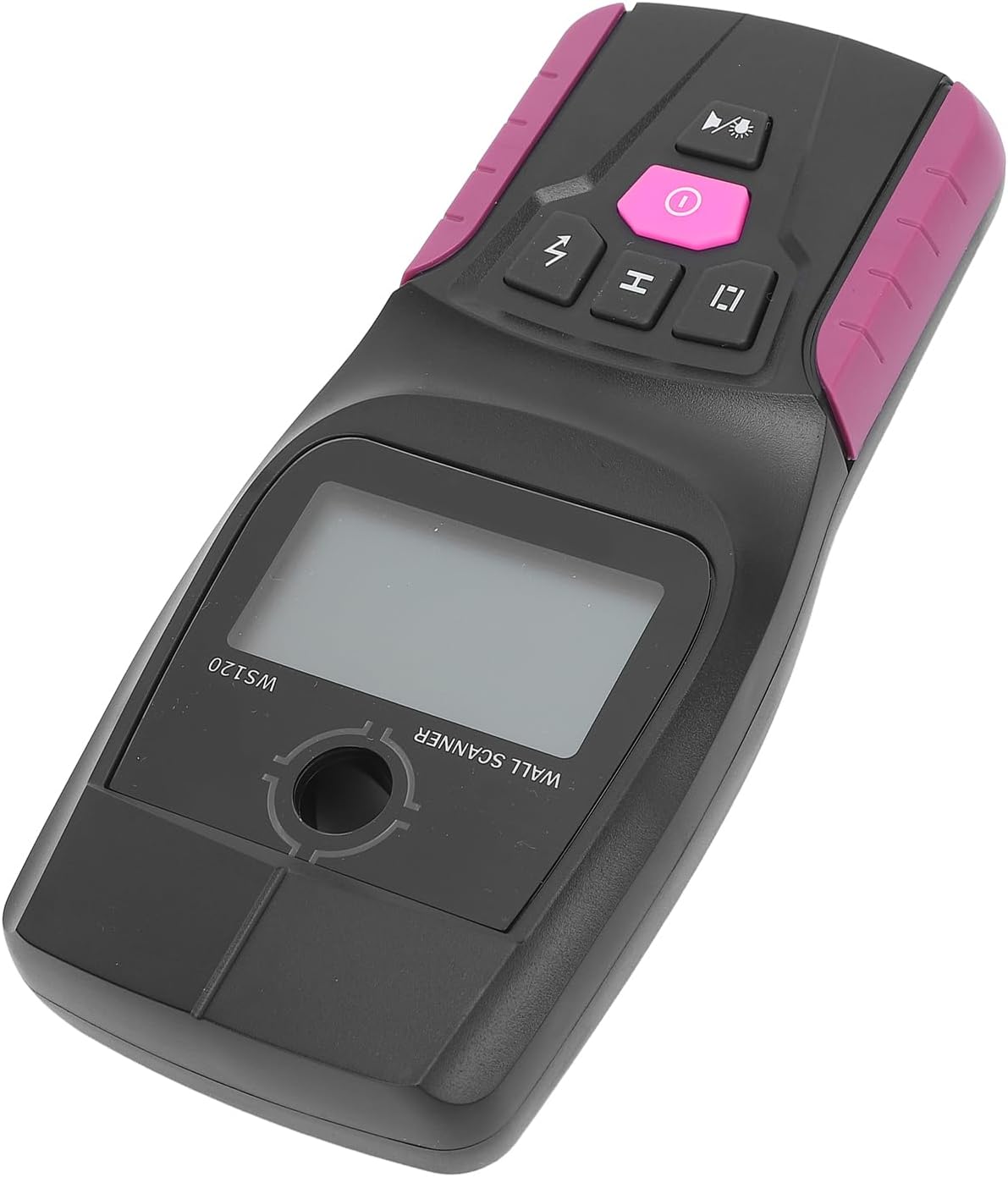 WALFRONT Stud Finder Wall Scanner, 5 in 1 Electronic Stud Detector with LCD Display and Audio Alarm for Wood AC Wire Metal Studs Detection Joist Pipe