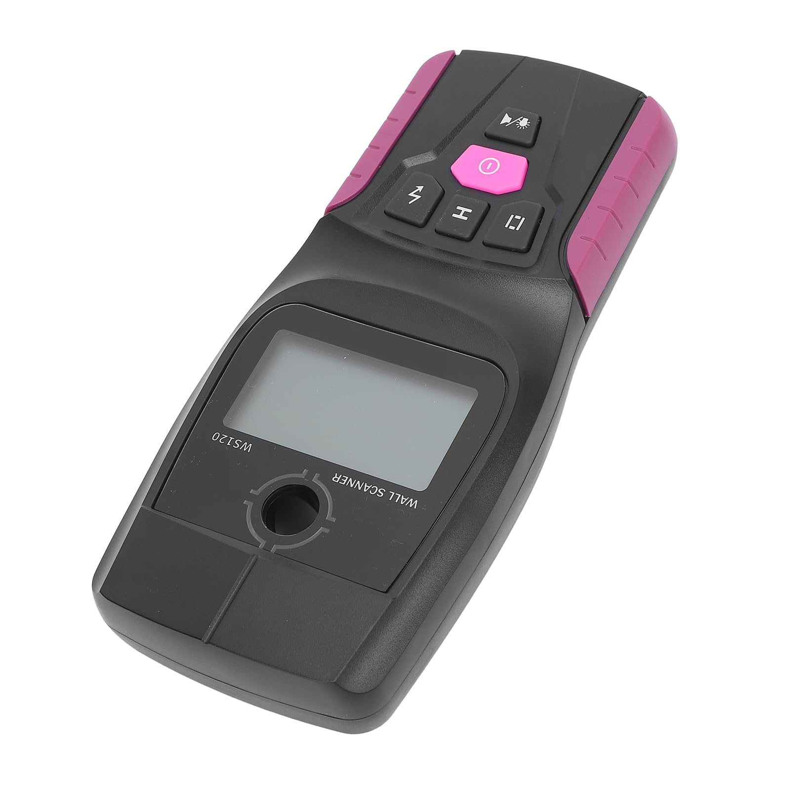 Buscador de Vigas 5 en 1 Escáner de Pared Detector de Vigas de Metal Localizador de Tuberías de Haz de Alambre de CA de Madera con Pantalla LCD Alarma de Audio para Construcción