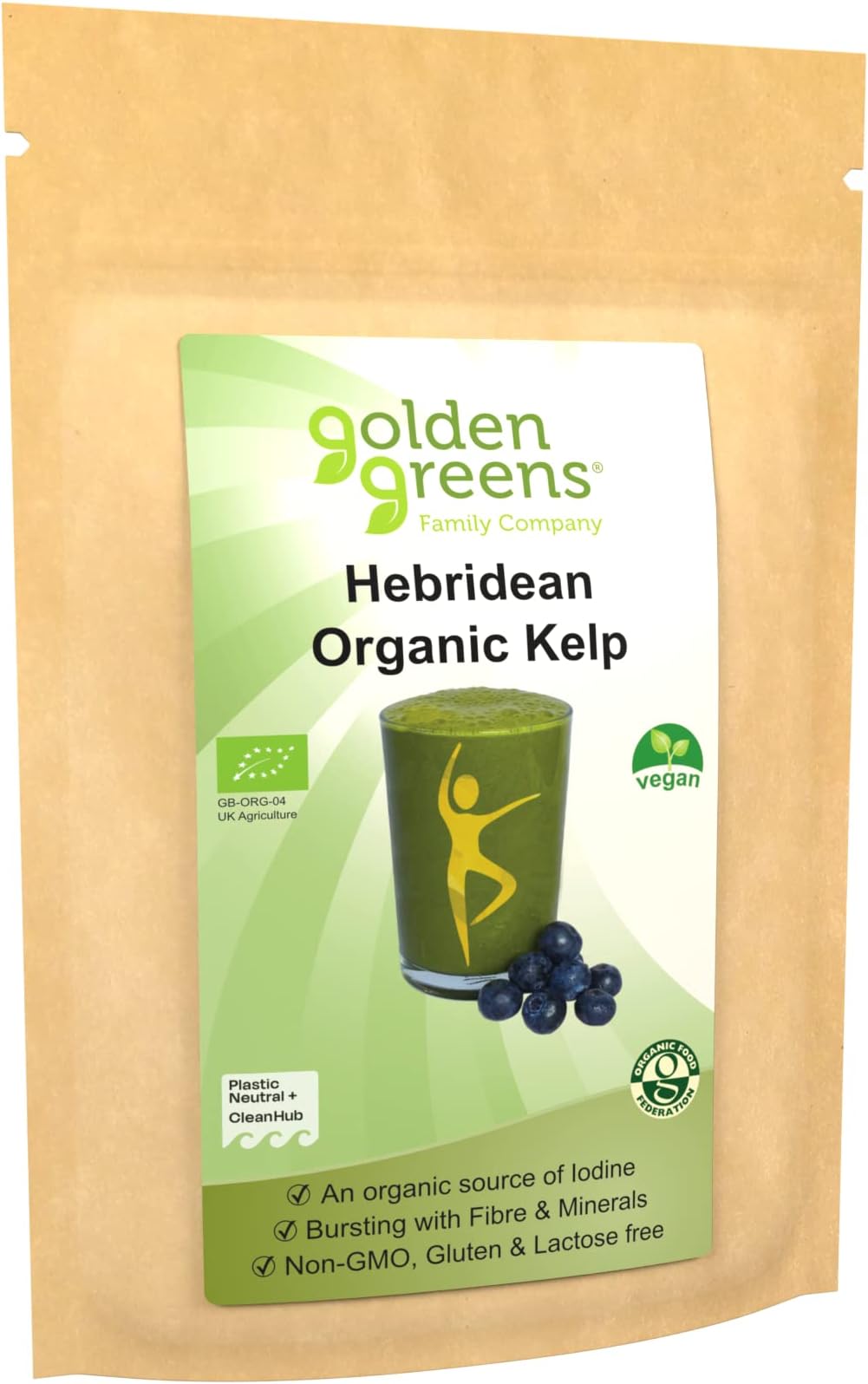 Greens Organic Organic Hebridean Kelp Powder 100g