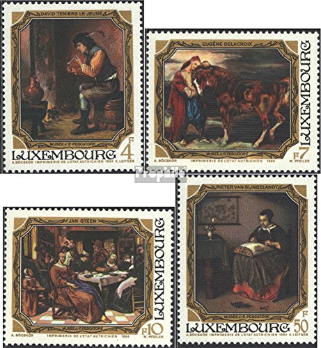 Prophila Collection Lussemburgo Michel.-No..: 1100-1103 (Completa Edizione) 1984 Dipinti (Francobolli per i Collezionisti) Pittura