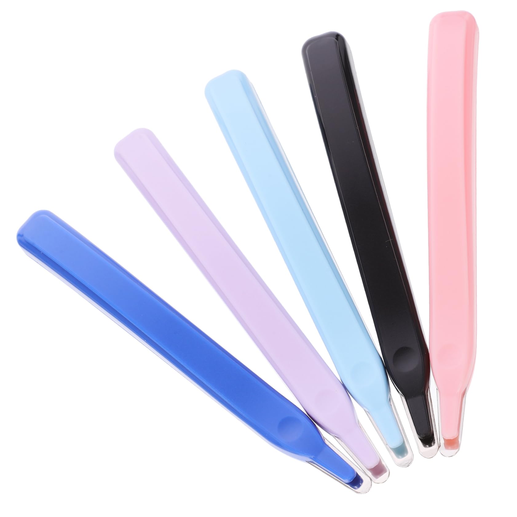 HOMSFOU 5 Set Levapunti Metallici Attrezzo Picket Estrattore Fare Leva Rimuovi Cucitrice Per Ufficio Levapunti A Risparmio Di Manodopera Levapunti Multiuso Plastica 5 Pezzi*5