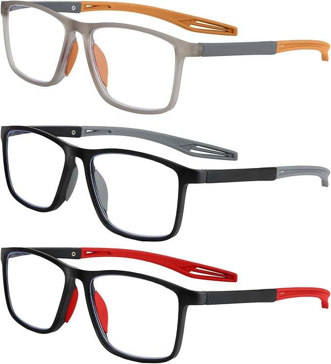 Lot De 5 Lunettes Anti-Lumière Bleue Yuluki - Verres Transparents