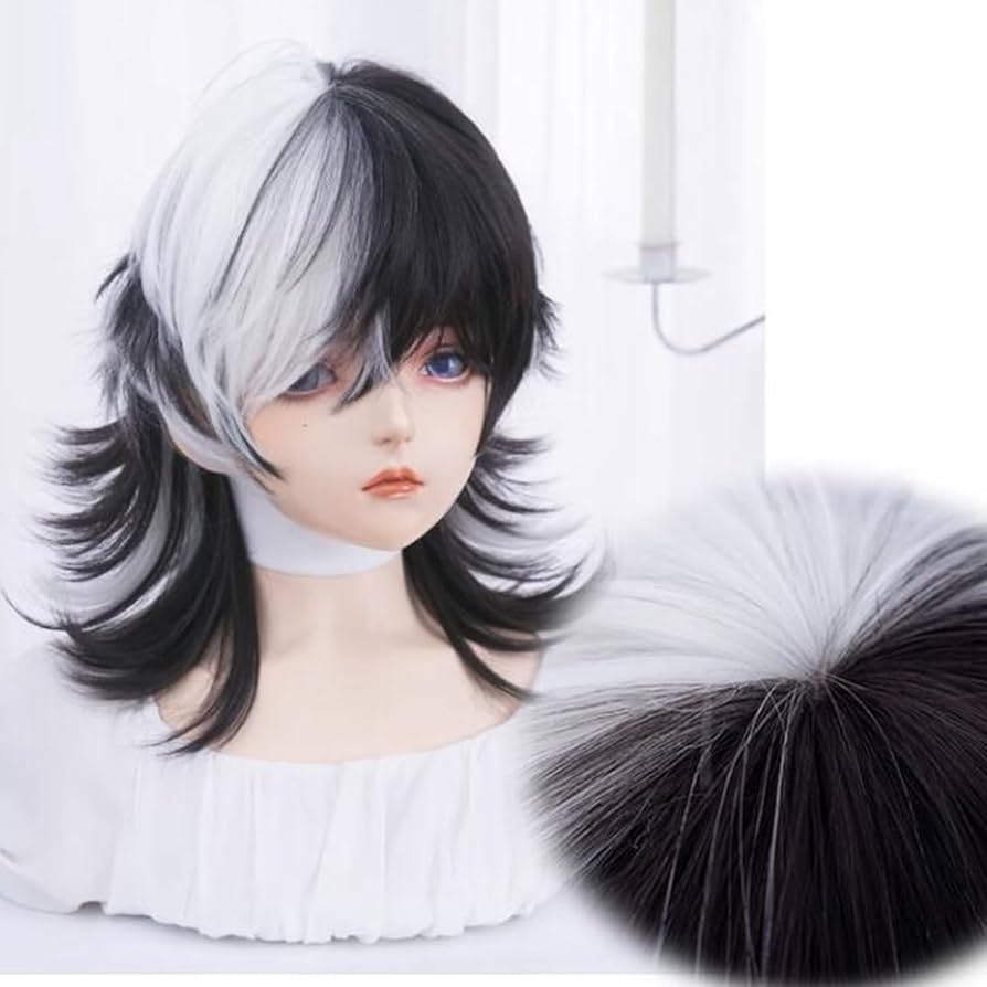 aoページ ウィッグ＋つけ耳＋尻尾 ⑩ Amazon.co.jp: [ラウバオショッピング]マレットヘア 地雷系