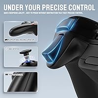 Vista 4 de ASTARRY Controlador inalámbrico compatible con Xbox 360 control de juego de 24 GHZ joystick compatible con Xbox y Slim 360 PC Windows 7 8 10 negro