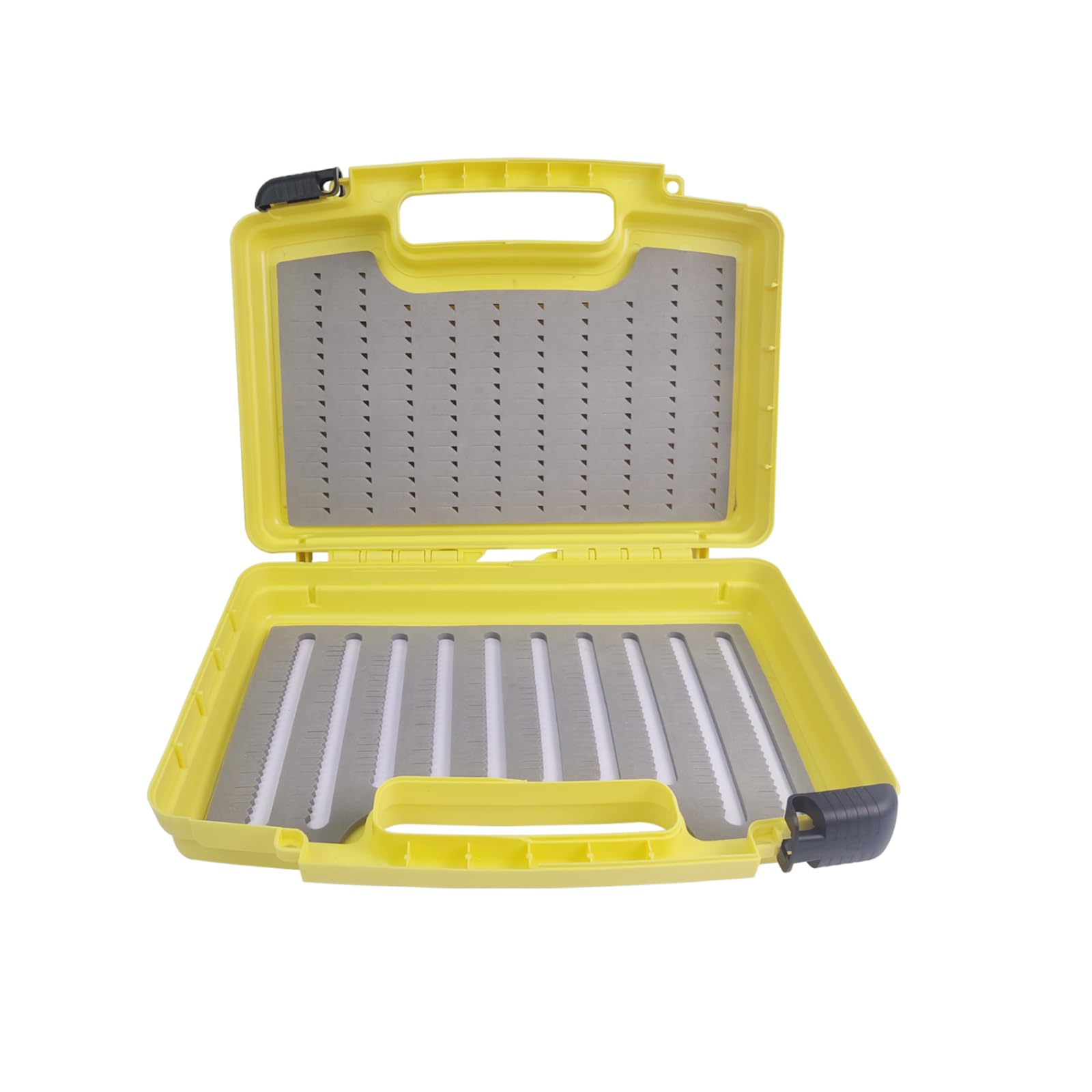 Aventik Streamer Fly Boxes Click Lock Large Streamer Flies Foam Storage Fishing Box Tackle Box Boating Fishing Boxes 14X11X3.35inch/10.43X8.27X3.15inch (SF2 Olivine-14X11X3.35inch) (SF2 Olivine-14X11X3.35inch)