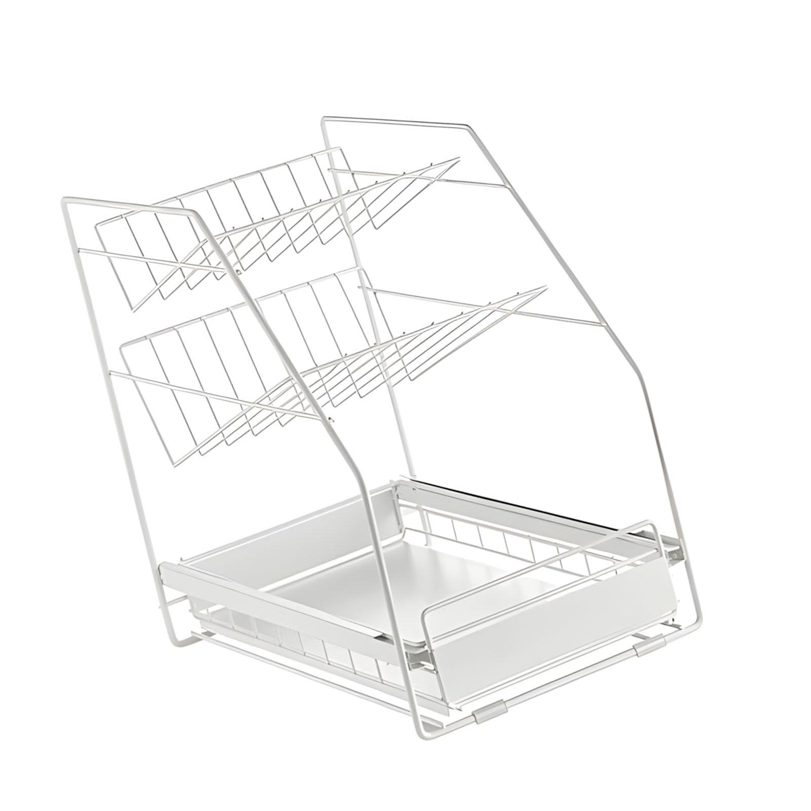 Kaeltsyn Easy Installation Under Sink Planner Remove Drawer Slanted Plan Iron Construction for Kitchen Storage Optimization for Renters