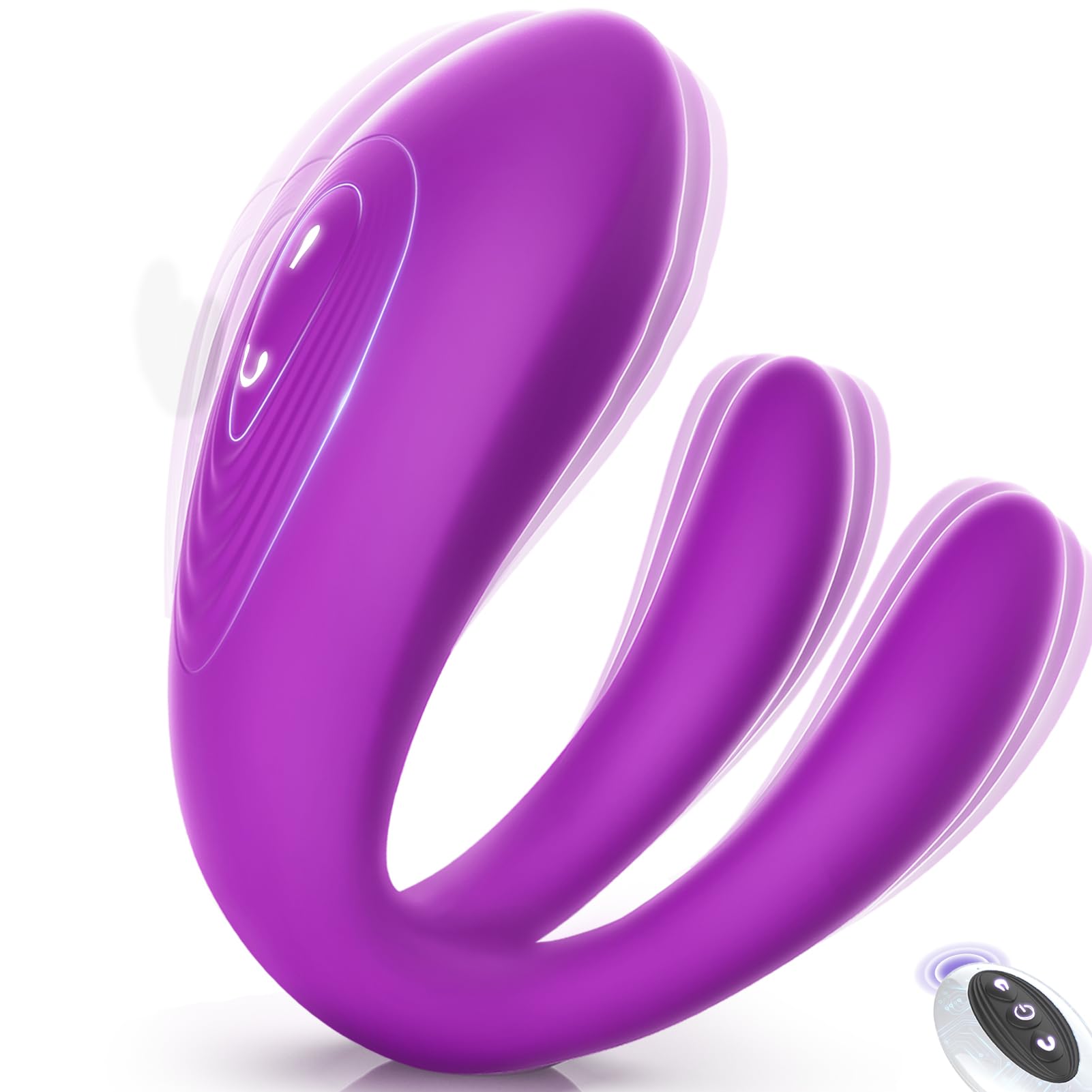 Adult Sex Toys Wearable Vibrator - BIG SHOCKED Remote Control Vibrator Couples Female Women Sex Toy Penis Clitoral G Spot Vibrator with 10 Powerful Vibrations Double-Ended Dildos Sex Machine
