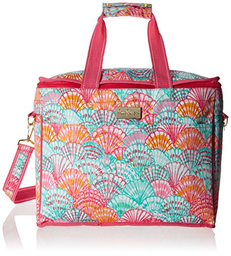 Lilly Pulitzer Insulated Beach Cooler, Oh Shello, Pink