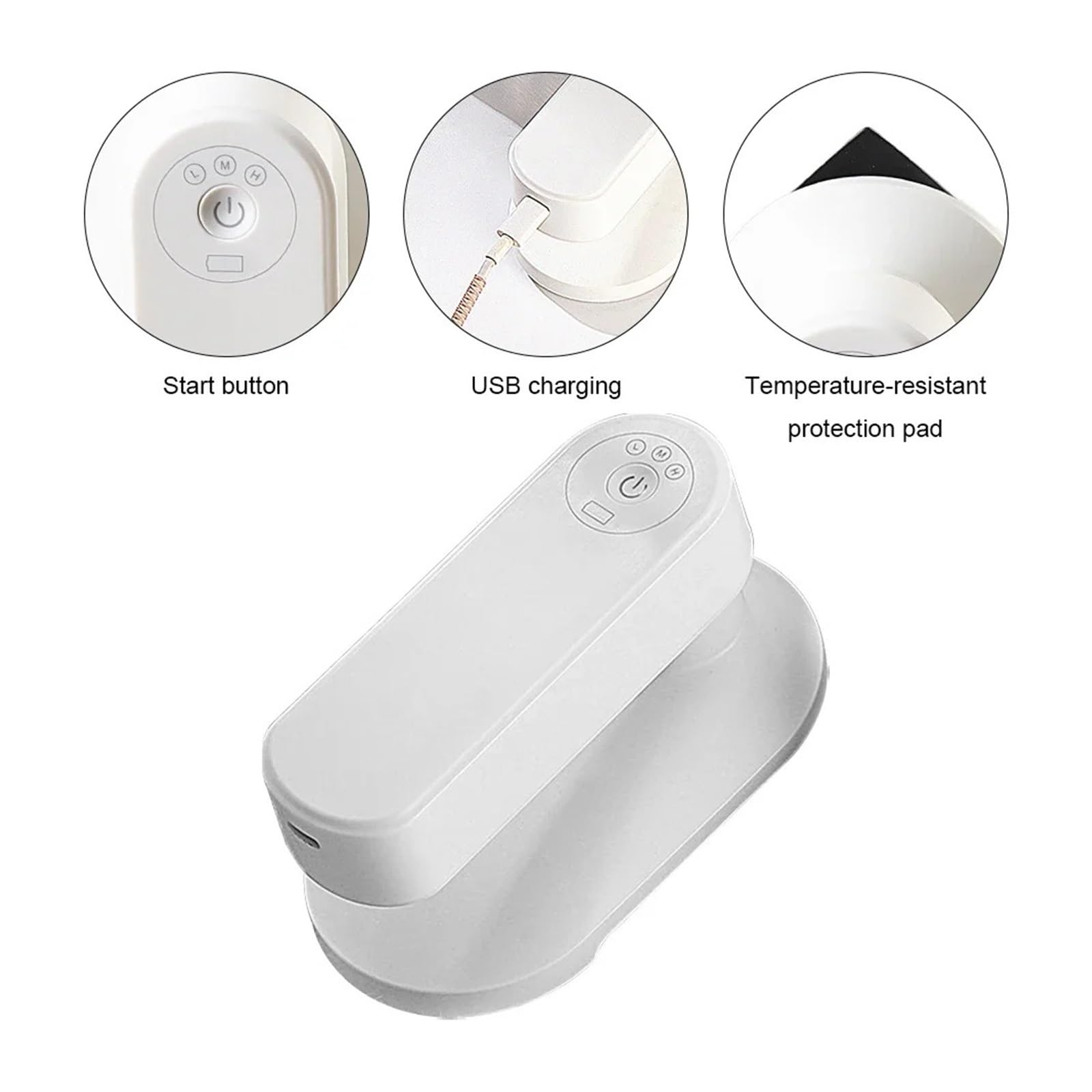 Mini vaporizador de viaje, Mini Plancha De Portátil Inalámbrica For Ropa Viaje, For El Hogar, Dormitorio Y Negocio,Plancha de ropa portátil