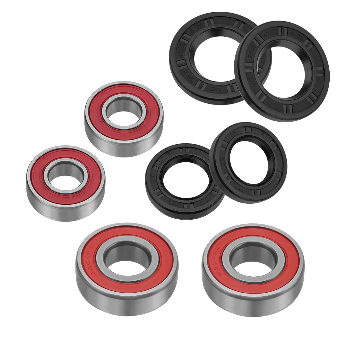 Jeux de roulements et joints de roue avant (les deux côtés) Convient pour Polaris Outlaw 450 500 550 MXR IRS S 2007-2011 Predator 500 2003-2007