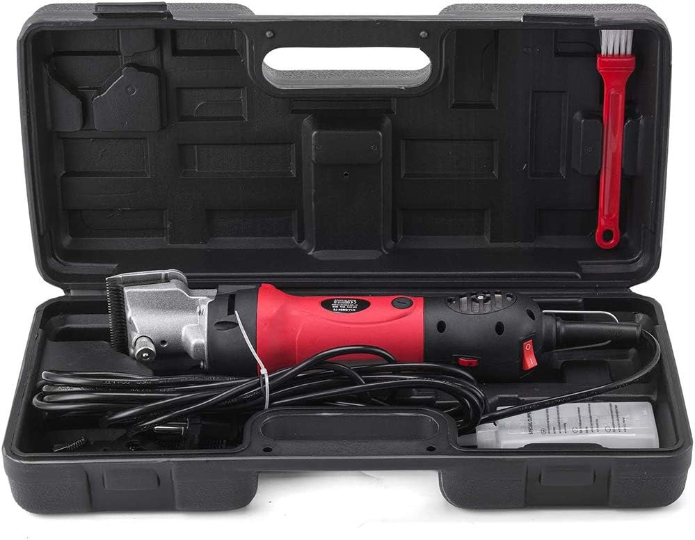 Electric Sheep Shearing Clippers Heavy Duty Sheep Shears 350W Electric Sheep Clippers Goats Clippers Horse Hair Clipper Farm Animal Pet Shearing Trimmer 220V