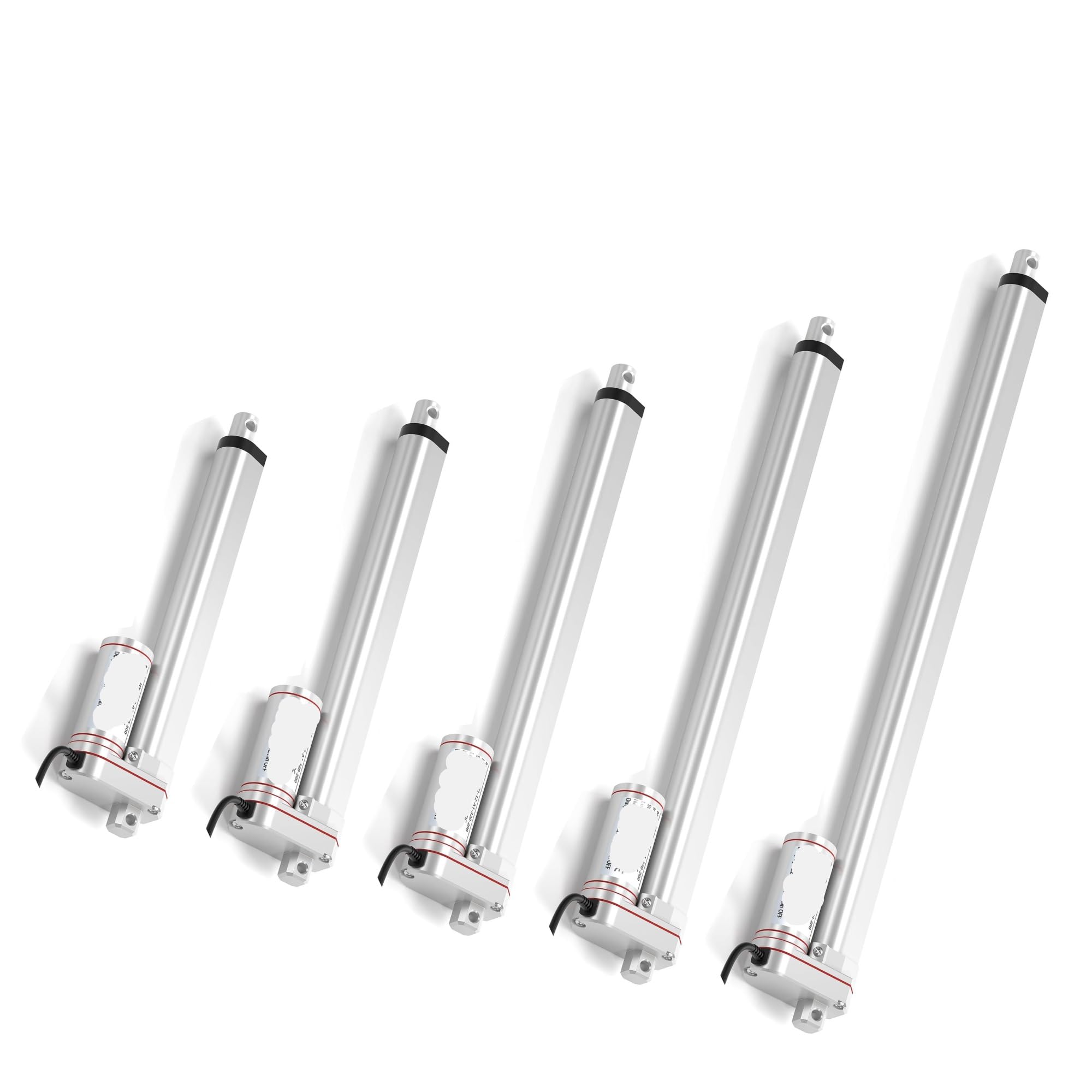 Siłownik liniowy 24 V 200 N 40 mm s, 180N 50 mm s 100 mm 300 mm 500 mm 600 mm 800 mm 900 mm 1000 mm (180 N 50 mm s,Stroke 150 mm)