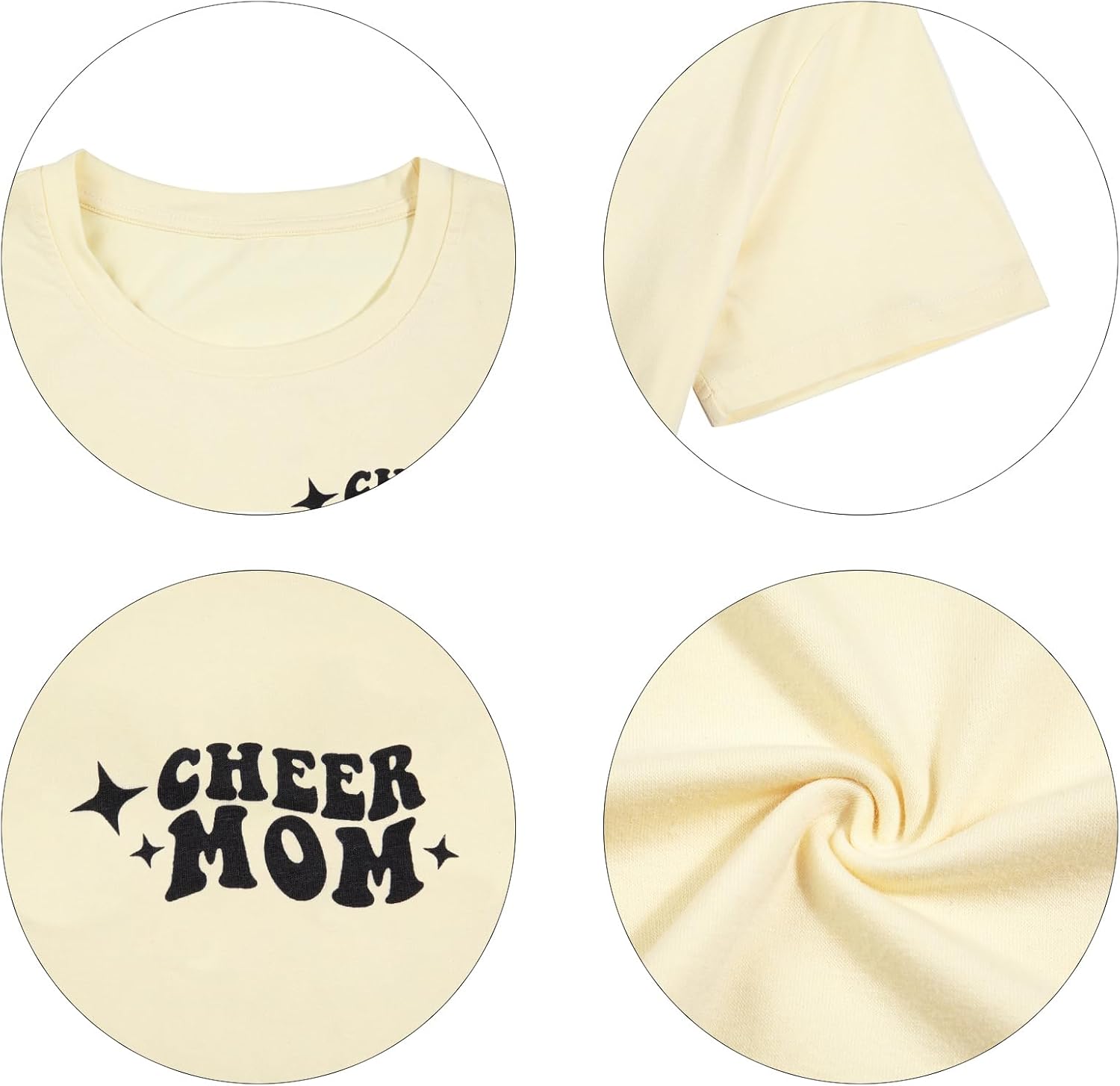 Game Day Shirt Women Cute Football T Shirt Bleached Rugby Ball Graphic Tee Sunday Casual Short Sleeve Tops - Image 6