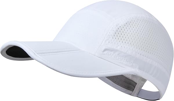 GADIEMKENSD Folding Outdoor Hat UPF 50+ Sun Protection Mesh Sport Hat - 1