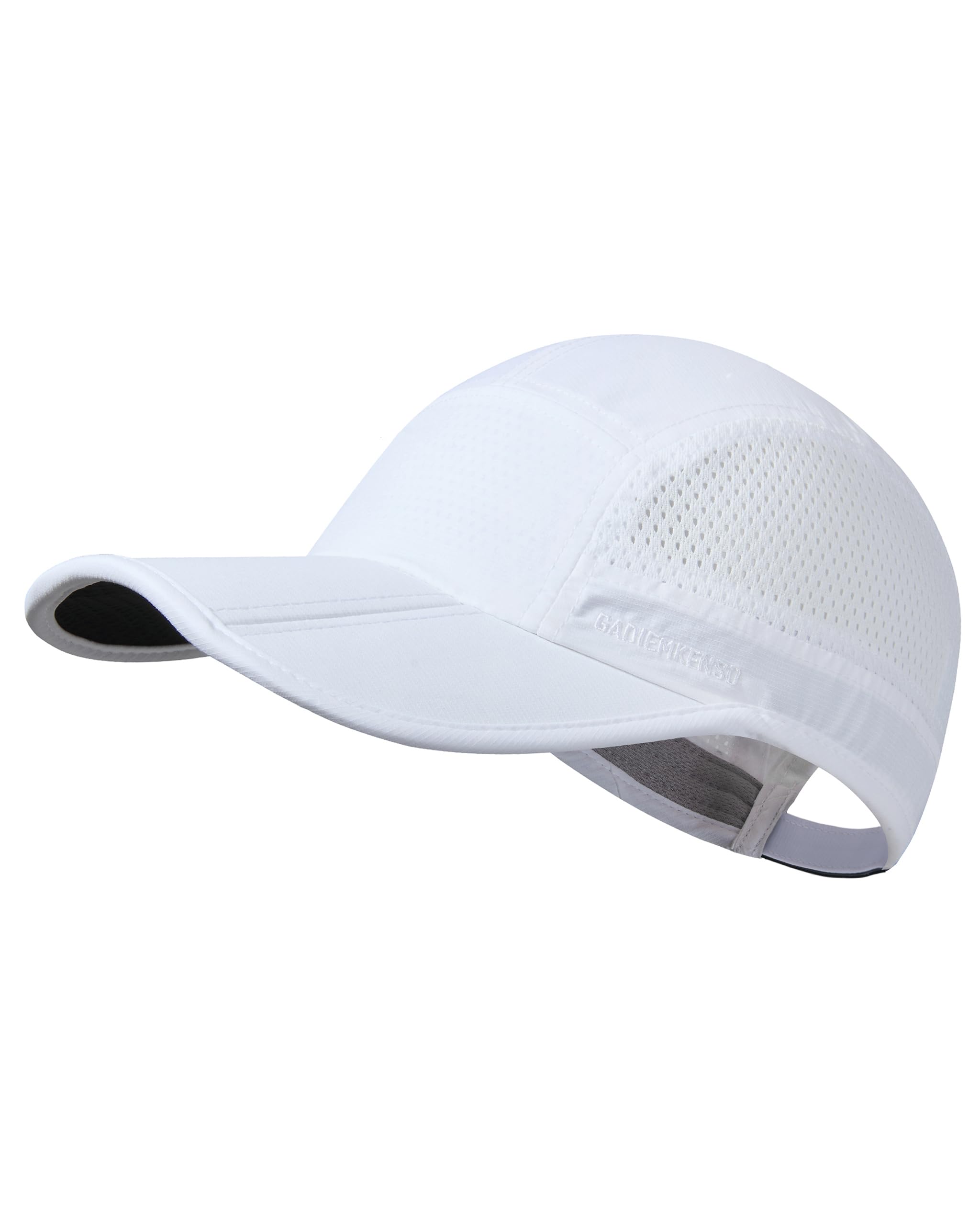 GADIEMKENSD Folding Running Man Hat Visors Sport Cap Summer Mesh Unstructured Quick Drying Hat Unisex