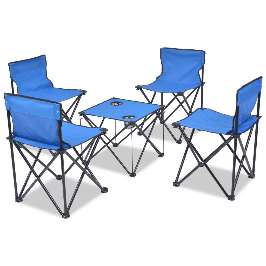 outdoor camping table and chairs