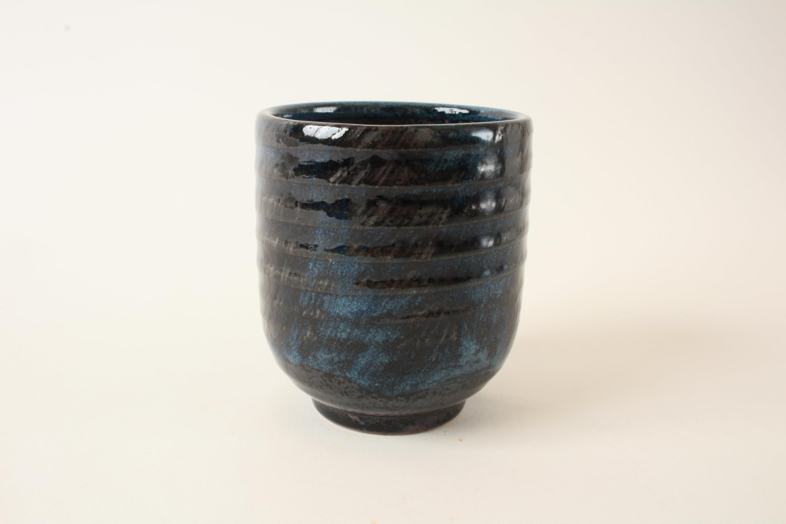 Mino ware MMY002 MMY002 Tazza da tè in ceramica giapponese Chawan Chubby 297,7 g, prodotta in Giappone (importazione giapponese)