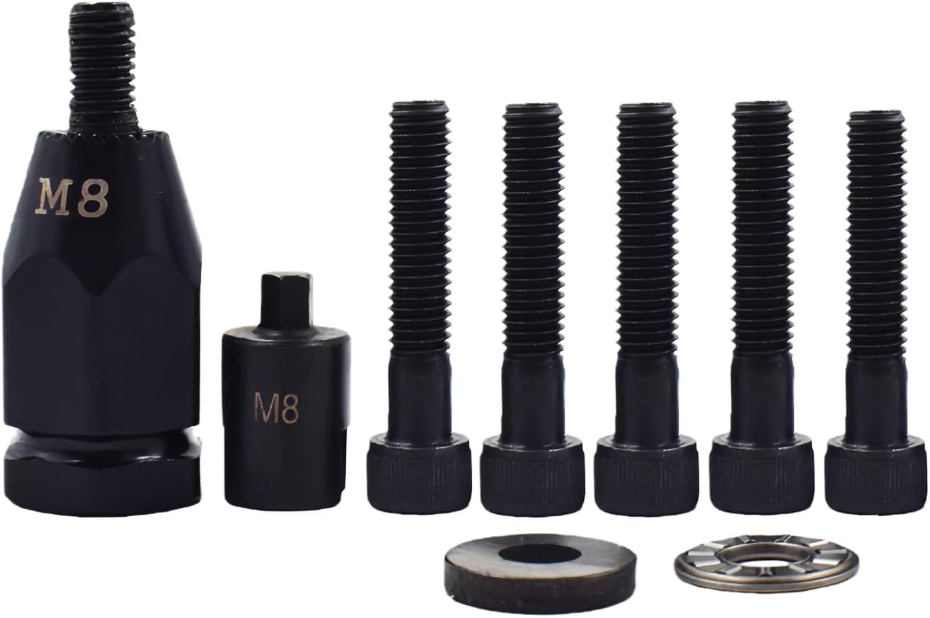 Pneumatic Rivet Pull Nut Riveting Fastening Tool Kit With M6 M8 Riveting Mandrels Quick Change Locking Nozzle Bolts Adapter Drill For Air Rivet Nut Insert Installation Tool