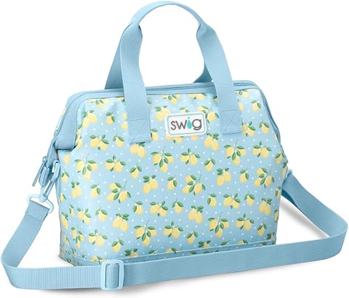 Swig Life Packi 12 Cooler Bag, Heavy-Duty, Lightweight, Insulated Cooler or Large Lunch Bag with Handle, External Pocket, & Shoulder Strap