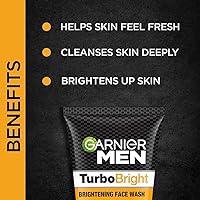 Vista 5 de Garnier Men TurboBright - Jabón facial, 100 g