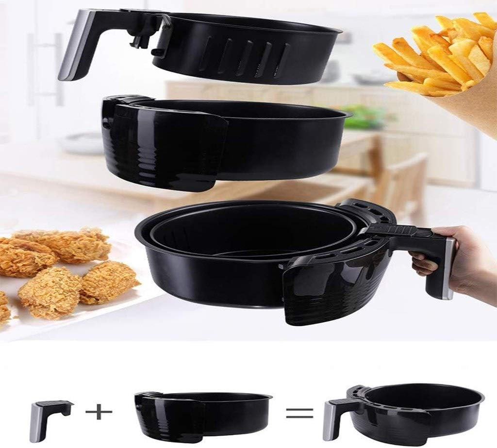 The Air Fryer With Adjustable Temperature Tower Has a Fast Circulation System, Oil-free and Low-fat Cooking