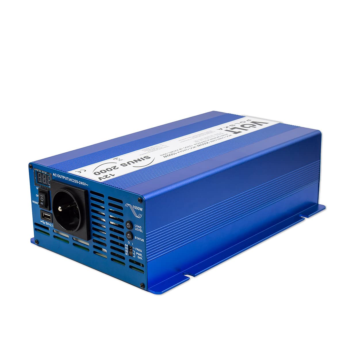 Przetwornica napięcia SINUS ECO 2000 12/230V (1000/2000W)