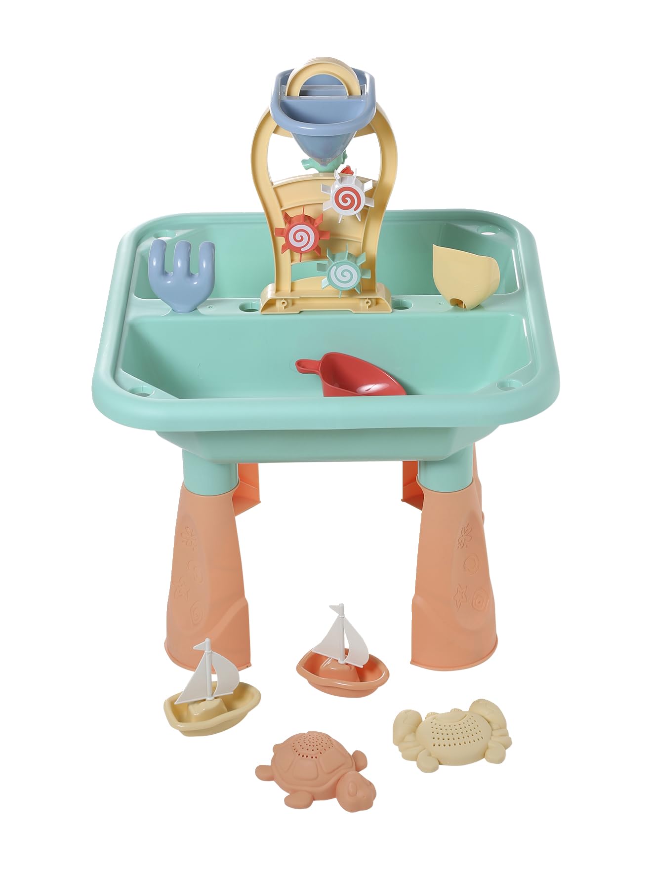 VERTBAUDET Table de Jeu Plein Air Sable et Eau Jouet Enfant Multicolore TU