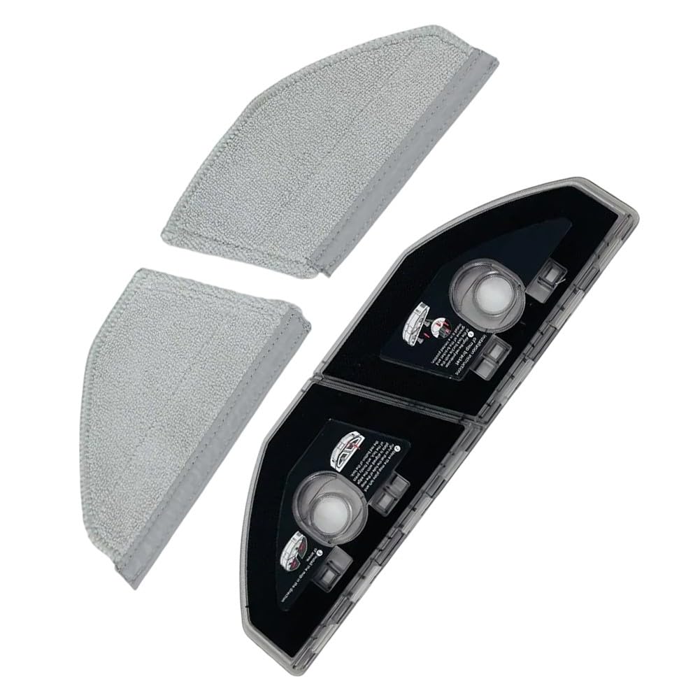 Kit de soporte y almohadillas para fregona ROIDMI EVE Max, paño de limpieza de microfibra con marco de plástico, piezas de repuesto eficientes para trapeador de piso