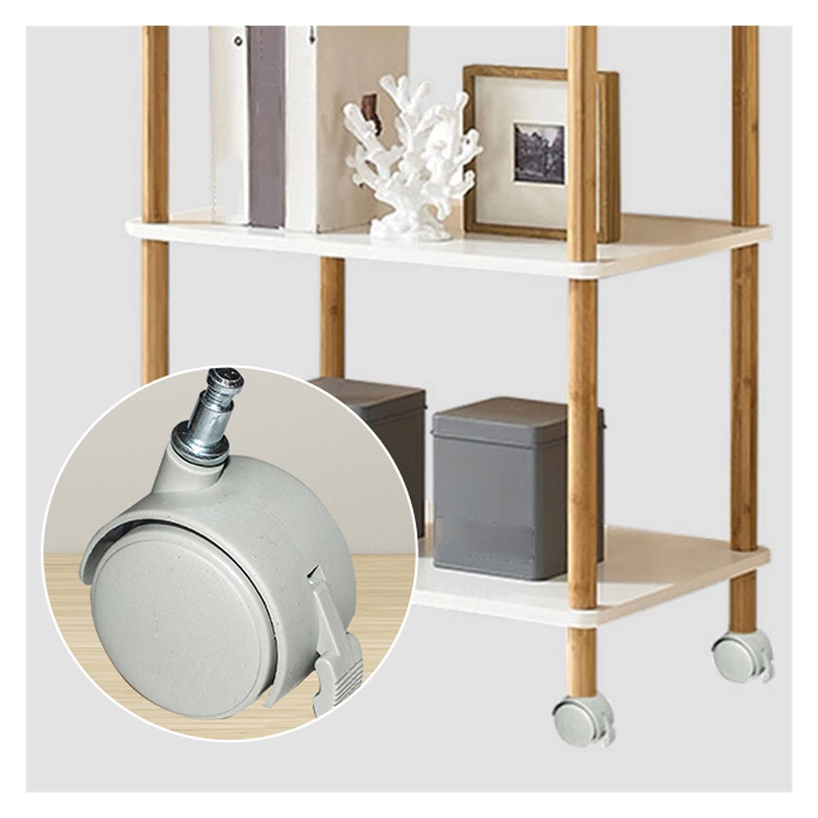 Supporto per stampa Stampante for pavimenti a 3 livello Stampante, supporto fax, con ambientatore in legno di stoccaggio Organizer, stand desktop stand Stampante, forniture for ufficio Compact Tabella
