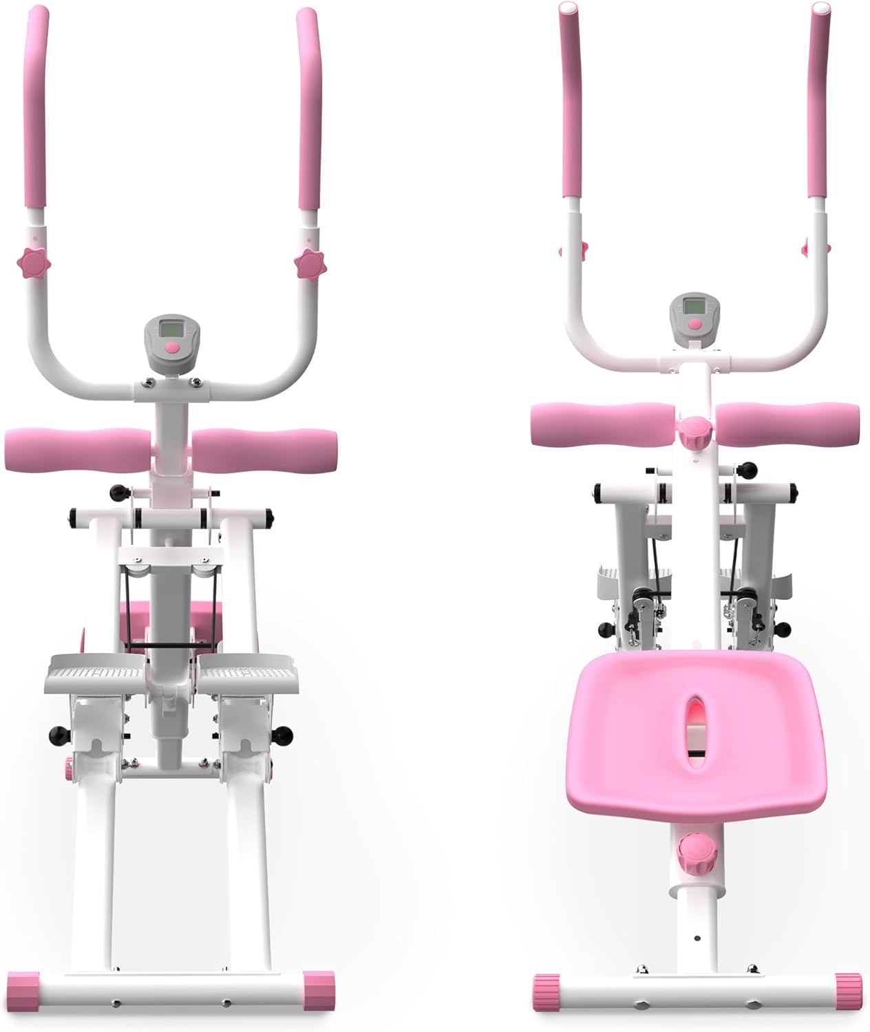 2 in 1 Stair Stepper & Ab Workout Machine - Multi-Function Trainer-Upgrade High-Efficiency Stairmaster & Ab Trainer Machine Full-Body Exercise Equipment for Home Gym Exercise