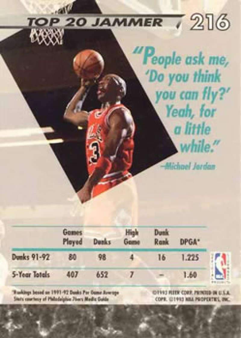 Amazon.com: 1992-93 Fleer Ultra Series 2 Basketball #216 Michael