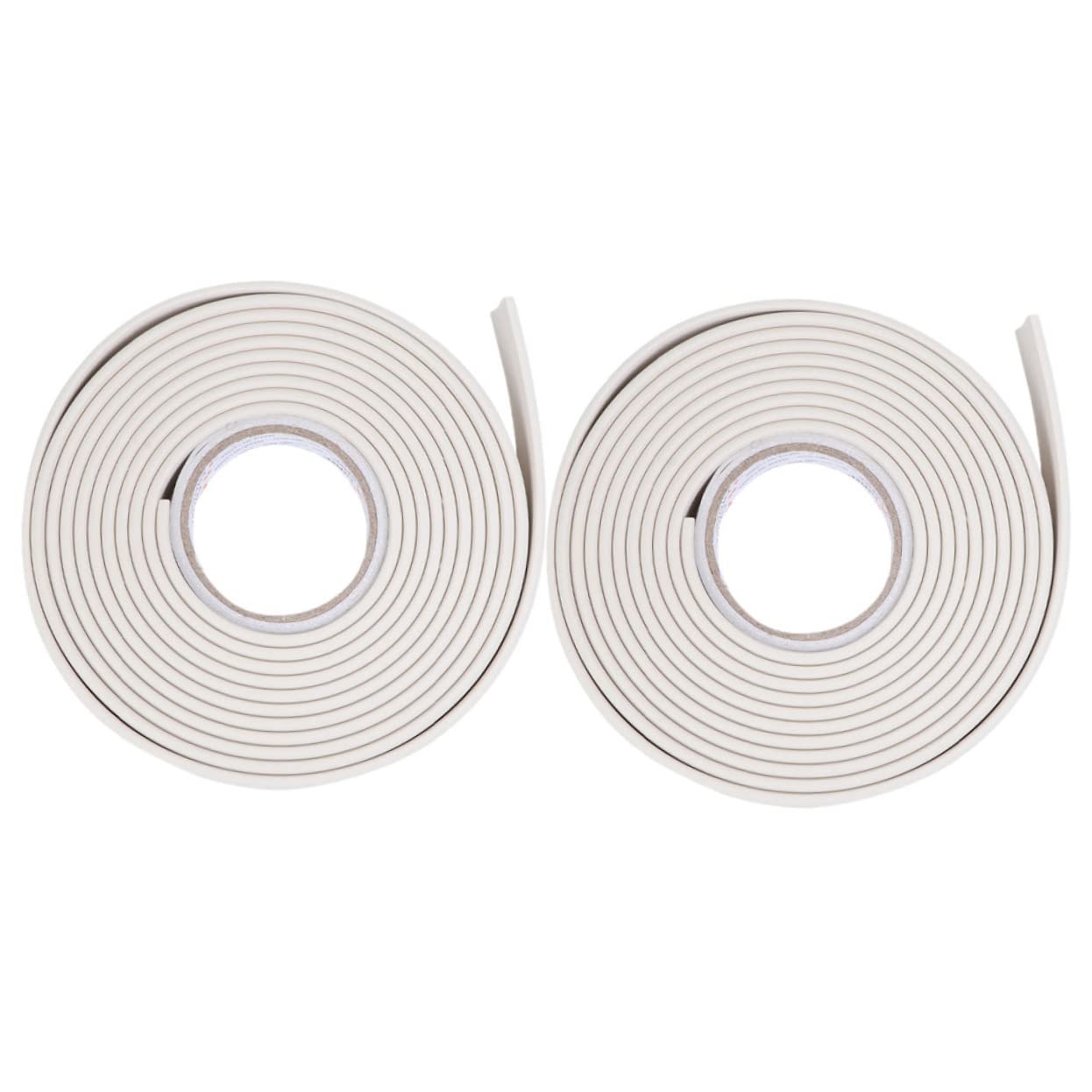 NAMOARLY Flexible Edge Wall Border for Living Room Tv Background 2pcs Self-Adhesive Skirting Trim Strips