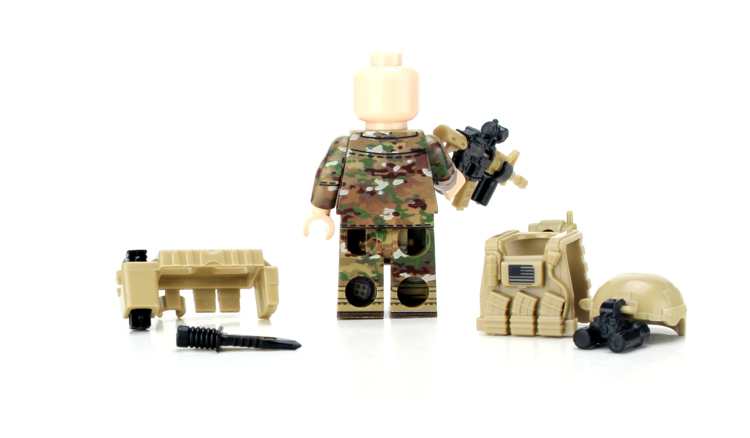 Amazon.co.jp: アメリカ陸軍 レンジャー連隊2 OCP ミニフィグ カスタム