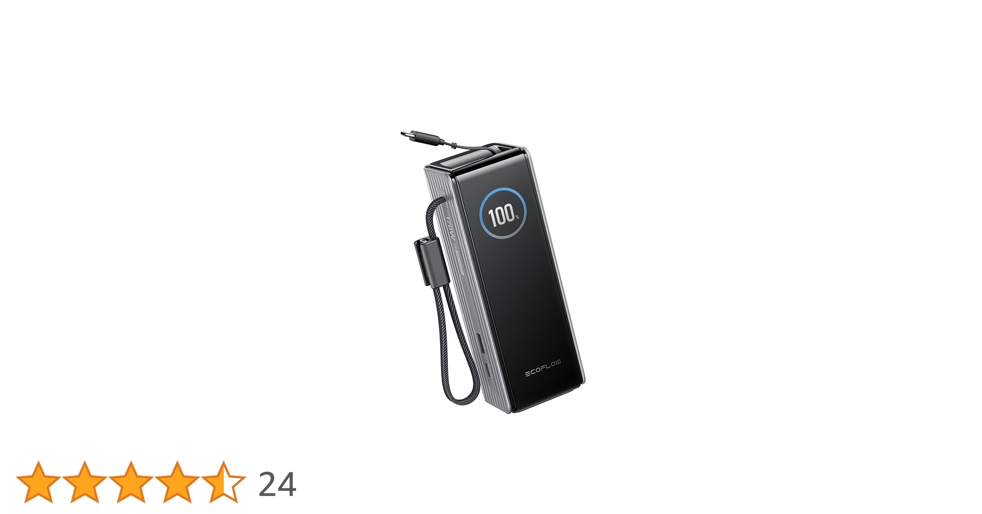 【新品未開封品】EcoFlow RAPID モバイルバッテリー 25000mAh Amazon | EcoFlow RAPID モバイルバッテリー 25000mAh 【大容量