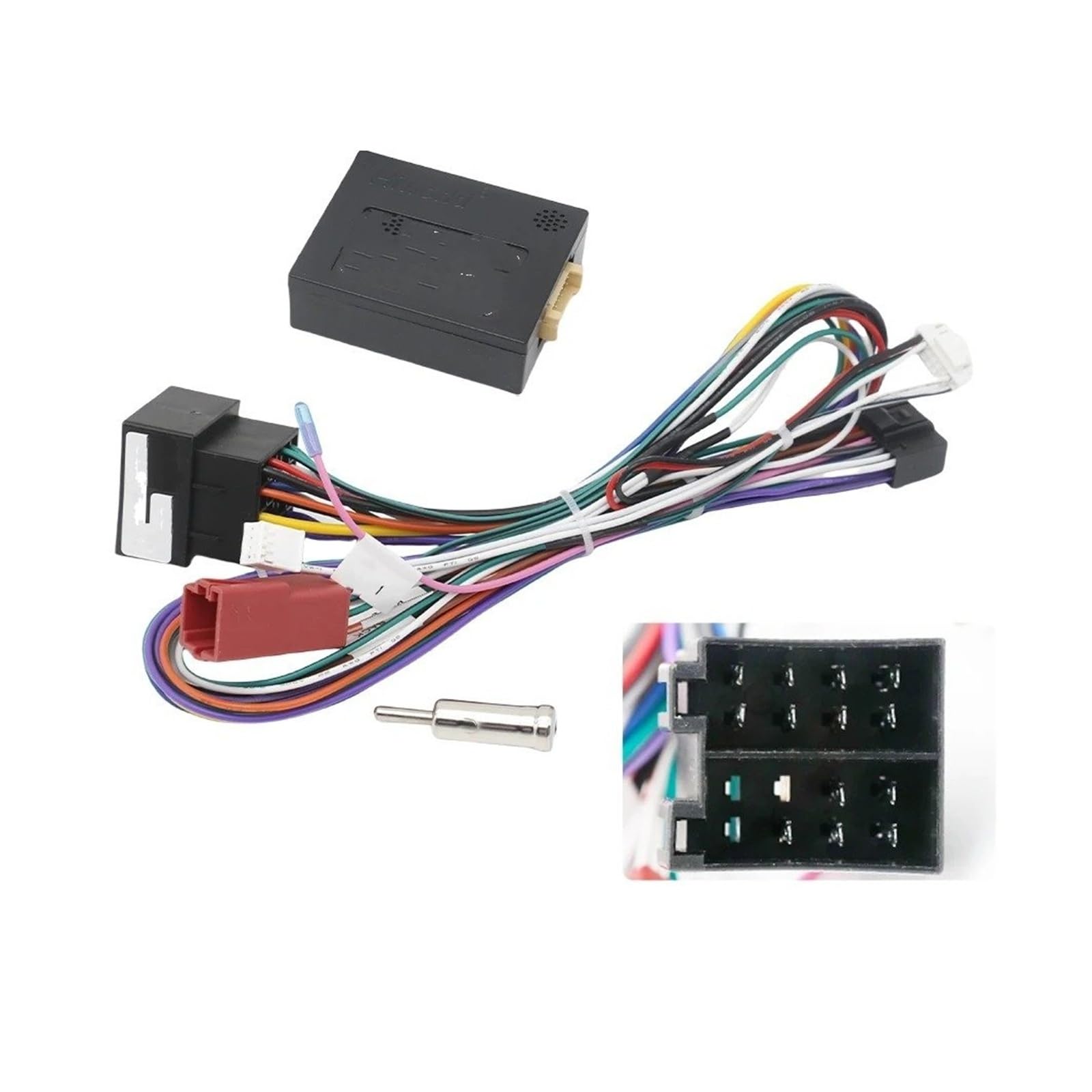 Stereo Radio CD Panel Trim Per Megane 2 Per Clio 3 Per Trafic Mk2 Per Kangoo CAN Bus Decoder 16 Pin ISO Radio Cablaggio Adattatore Auto Android Cavo Cablaggio