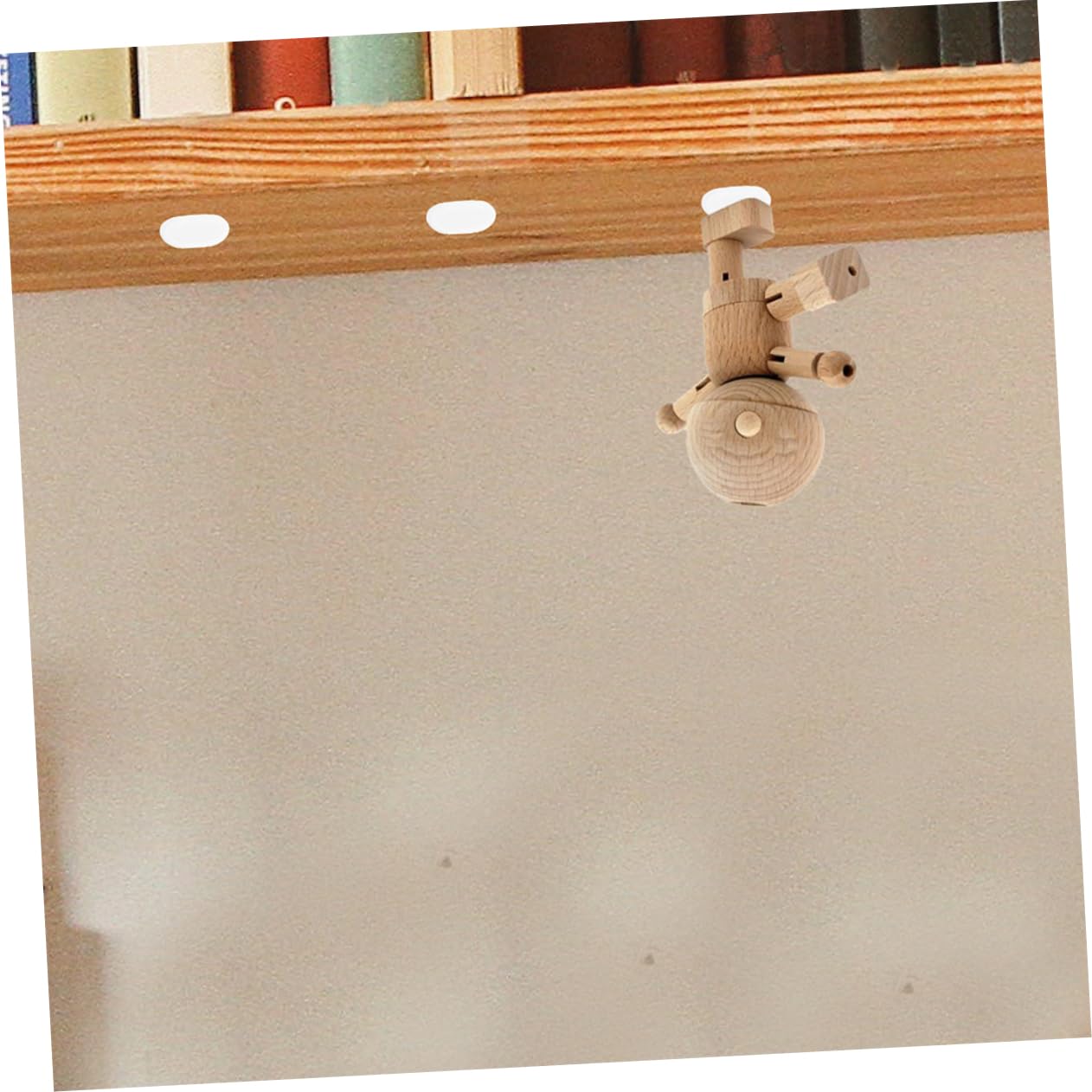 STOBAZA 600pcs Transparent Sticky Nails Adhesive Dots for Wall Hanging Double-Sided Adhesive Tabs Removable