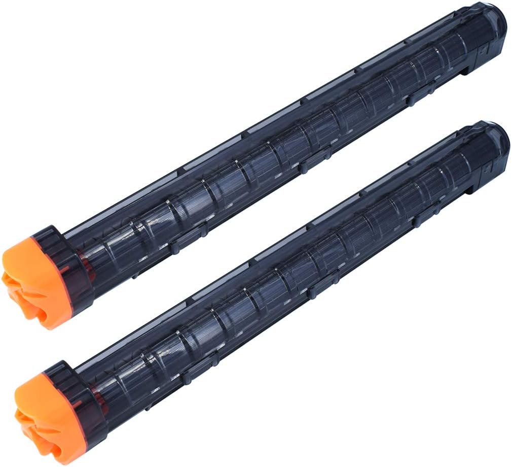 12-Round Magazine, 2 Pack 12-Round Magazines Bullet Clips for Nerf Rival Black