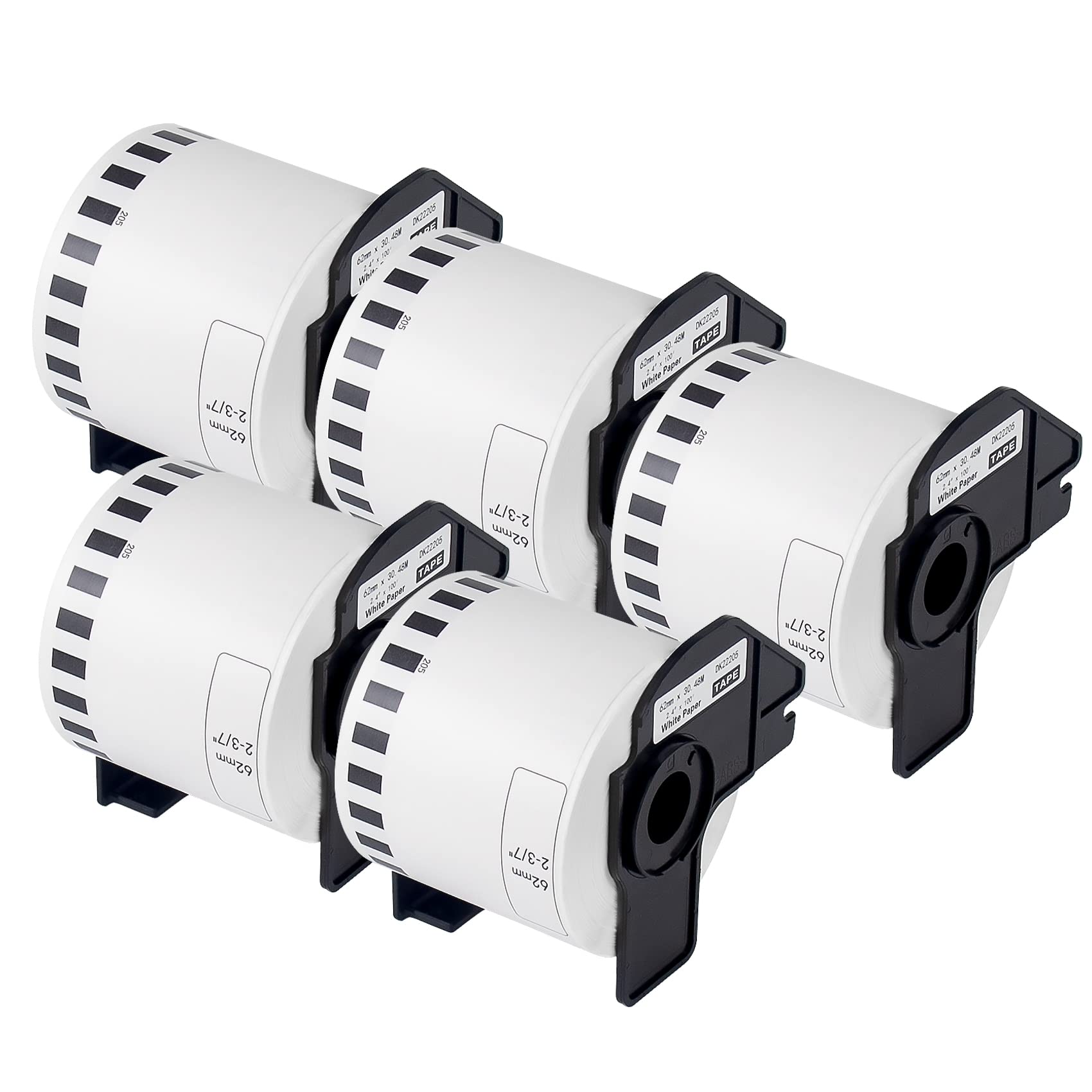 LABELS ROLL FITS BROTHER QL500 QL560 QL570 QL580 QL700 QL720NW QL710W QL1050