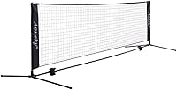 Aoneky Mini Portable Tennis Net for Driveway - Kids Soccer Pickleball Net, Quick Tool-Free Setup 6.8ft/10ft/18ft