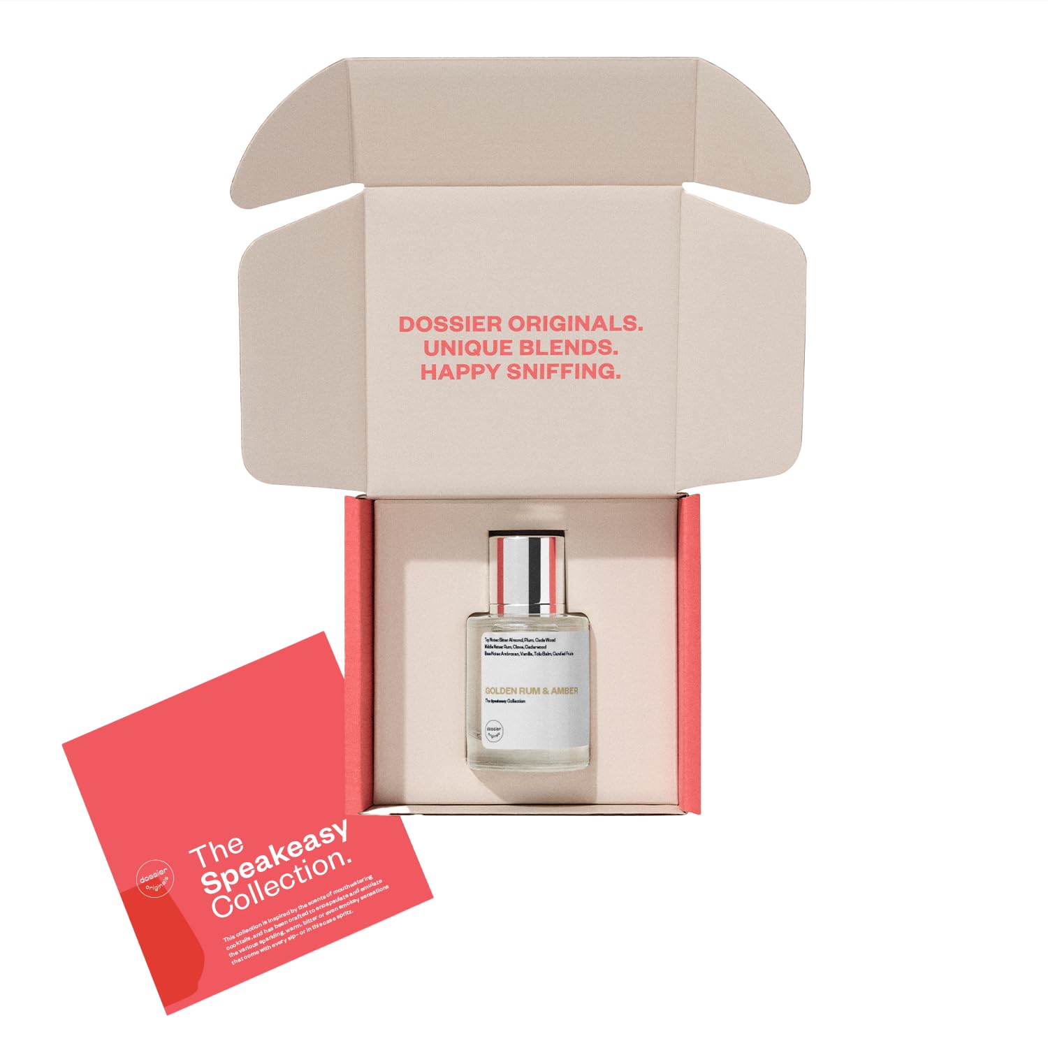 Dossier - GOLDEN RUM & AMBER - Eau de Parfum - Perfume Luxury - Paraben-Free - Vegan - For Men & Women - Fragrance 1.7 Fl oz (Spray 50ml)