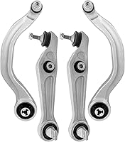 Vista 369 de Detroit Axle - 4 brazos de control de extremo delantero para Nissan Frontier Xterra 2000-2004 Brazos de control inferior y superior con rótulas