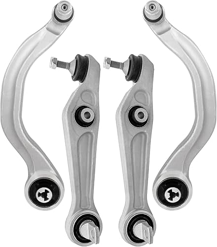 Miniatura 219 de Detroit Axle - Kit de 4 brazos de control delanteros para Chrysler 300 Dodge Challenger Charger Magnum, 2 brazos de control delantero inferiores con